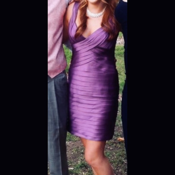 BCBGMaxAzria Dresses & Skirts - BCBG Max Azria Purple/Violet Party Dress